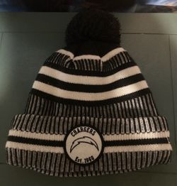 Los Angeles Chargers NFL Knit Pom Beanie