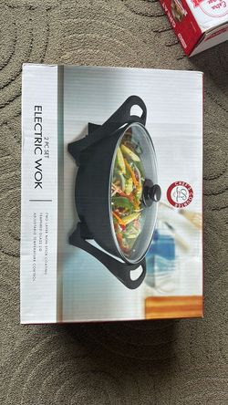 Electric wok bowl