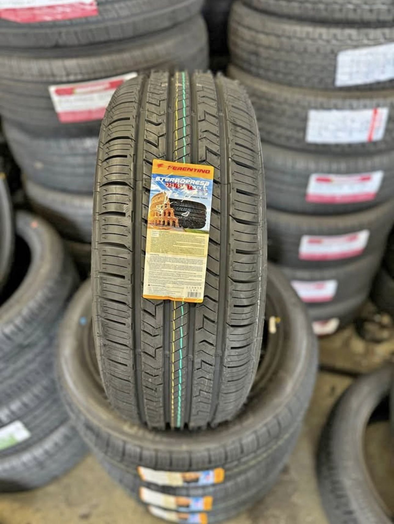 225/55R17 Frentino A/S 97V Brand New 4 tires Free Mount Balance installed 225/55/17 llantas