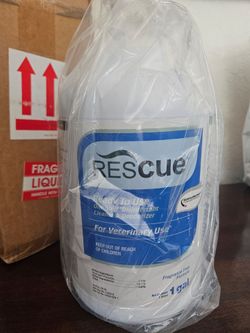 Rescue Ready-to-Use Disinfectant Cleaner & Deodorizer – 1 Gallon, Fragrance Free (New, Sealed)
