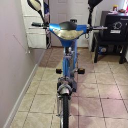 Vintage Electric Bike Seats Two 