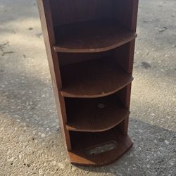 Wooden CD tower