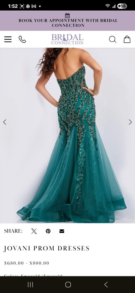 Jovani Prom ,wedding Dress Size 0