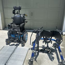 Electric Handicap And Pacer With Ramp