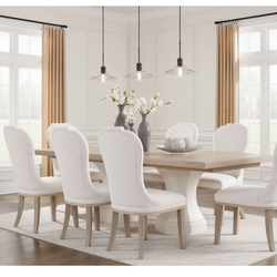 Ashley Furniture Jorlaina Dining Set – Like New, 6 Chairs Included - Montgomery Village, MD