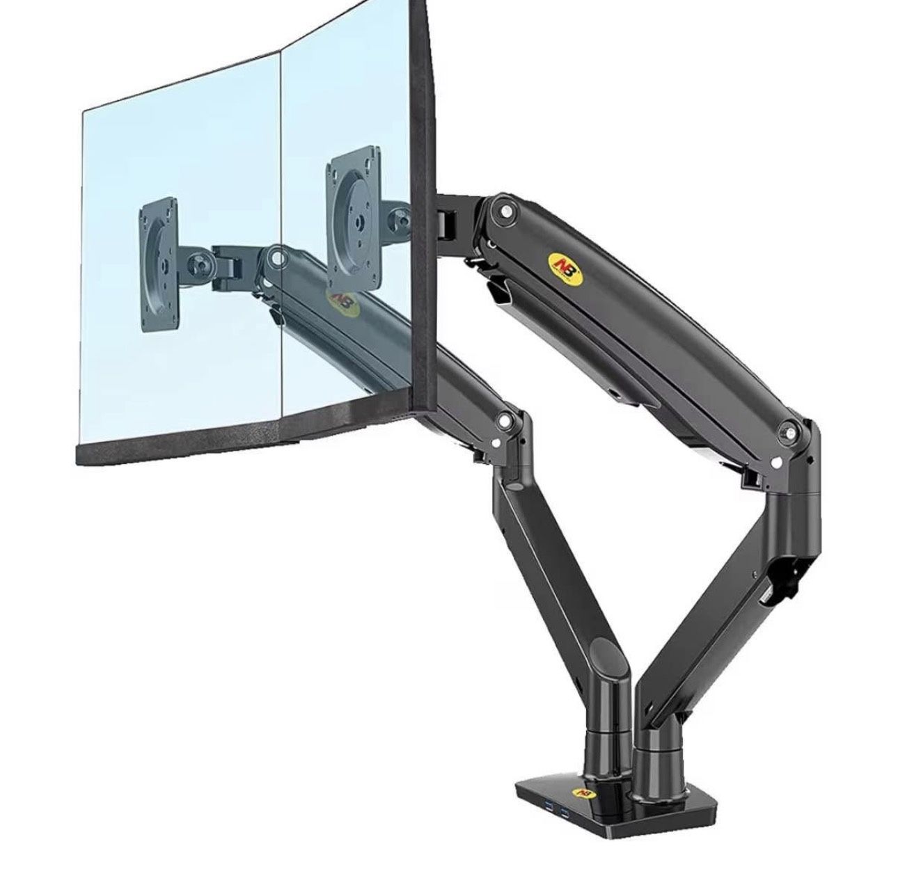 North Bayou dual monitor arms