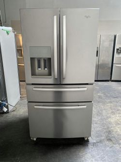 Whirlpool 4-Door Refrigerator Stainless Steel