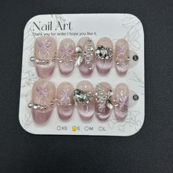 Press On Nails Size S Reusable Handmade