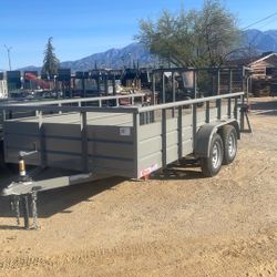 7x14 Landscape Trailer By Carson Trailer 