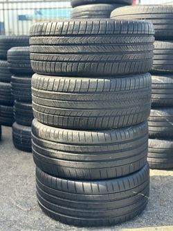 SET OF TIRE 235 45 18 MICHELIN 85% LIFE