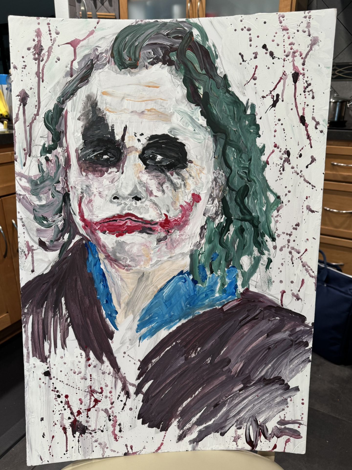 Batman The Joker Big Painting