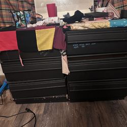 Two 3 Drawer Dresser Set