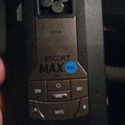 Escort Max  360 MK Radar And Laser Detection 