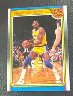 1988-89 Fleer Magic Johnson All-Star Team #123 - LA Lakers