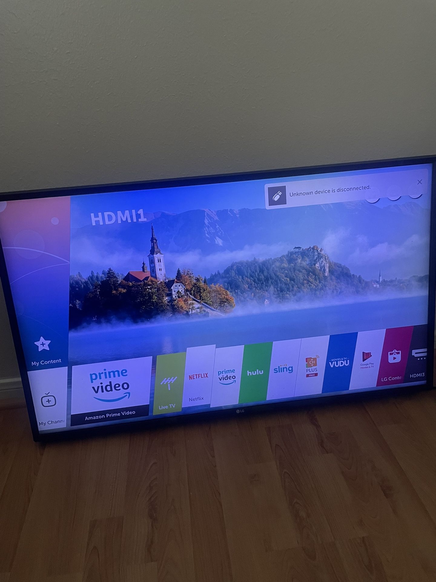 LG 43” Smart HDTV