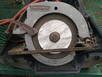 Vintage Craftsman Circular Saw