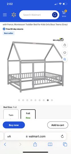 Bellemave Full Floor Bed for Kids