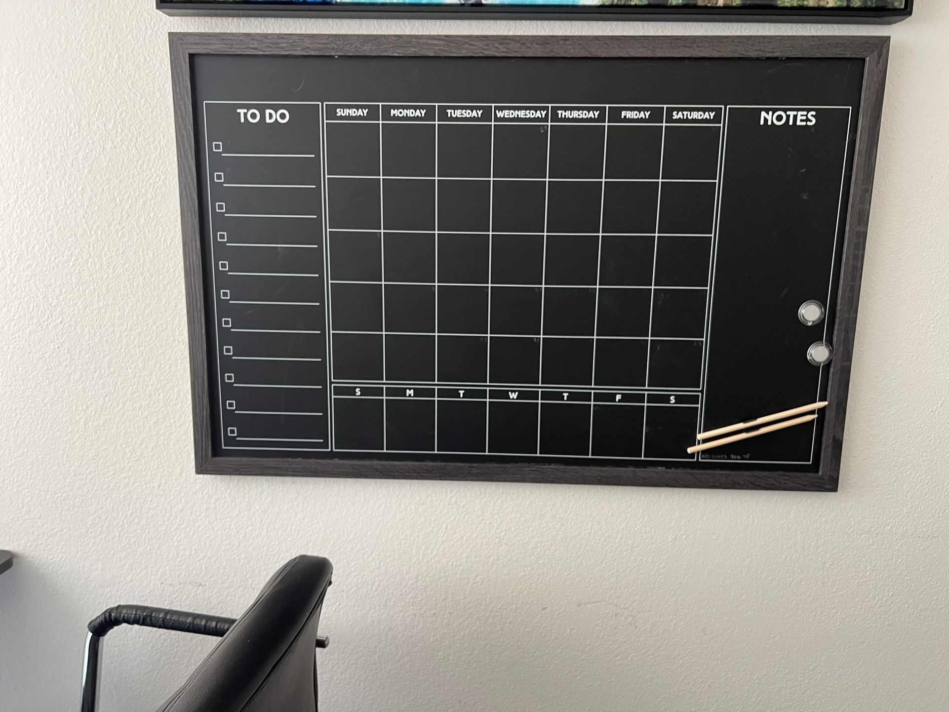 Chalk Calendar