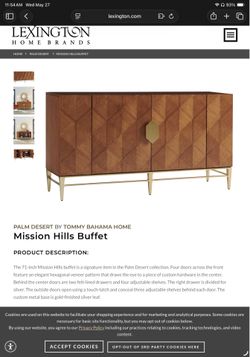 Lexington home Mission hills Buffet