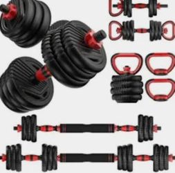 multifunctional dumbbell set