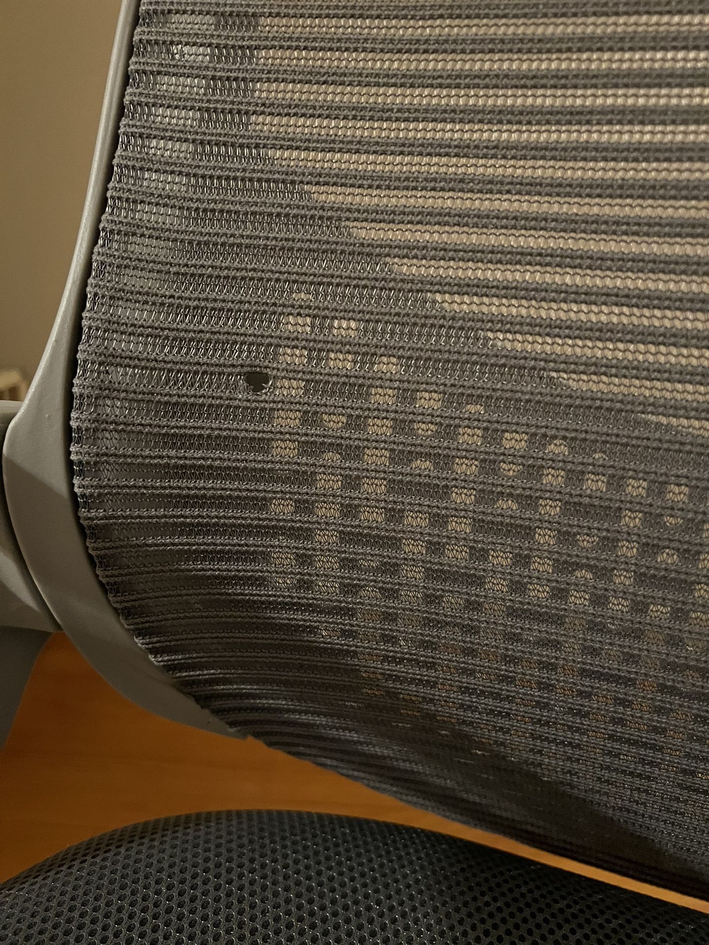 Office Chair Gray Mesh - Adjustable Height
