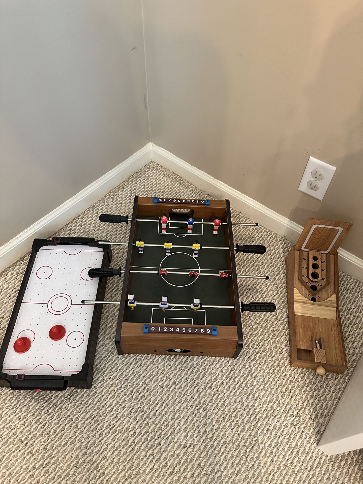 Mini Game Tables