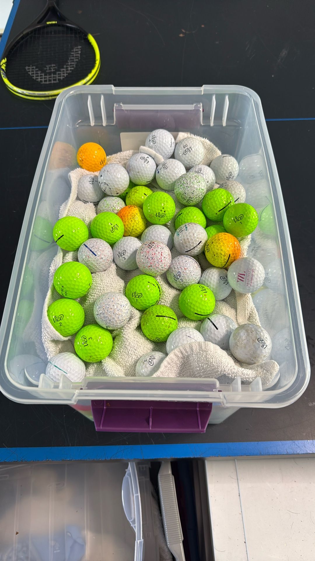 40 Miscellaneous Vice Golf Balls