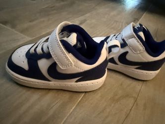 Nike Kids Low-Top Sneakers White Navy