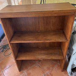 Ethan Allen Solid Wood Bookshelf / Hutch