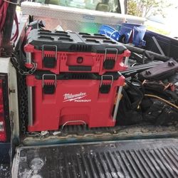 Milwaukee Packout Wheel Box And Compartment Box