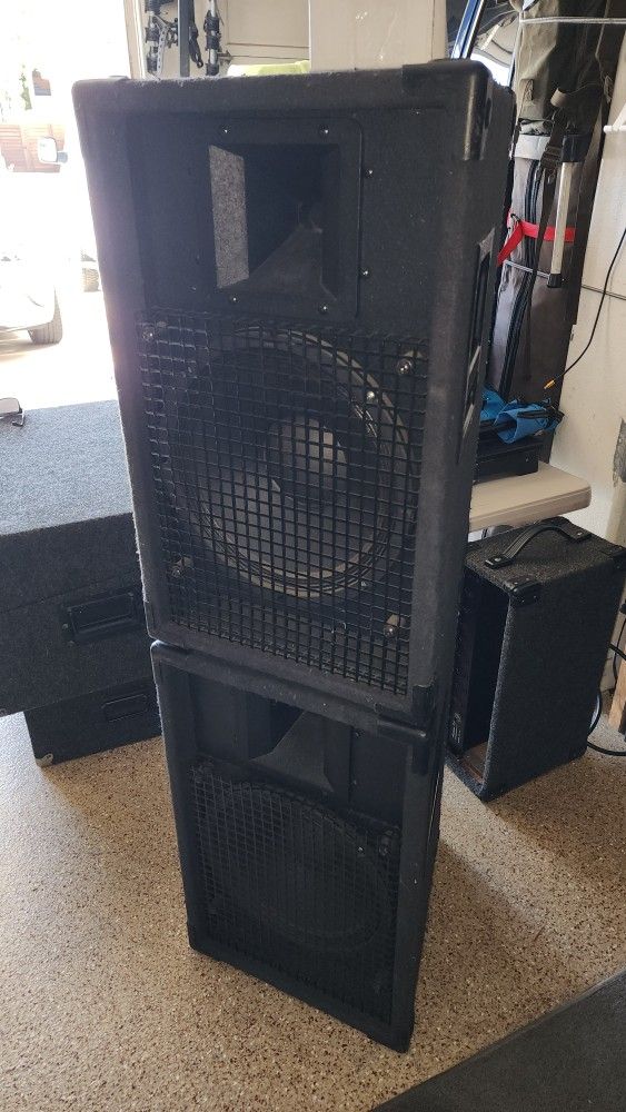 12 Inch Passive 2 Way Speakers