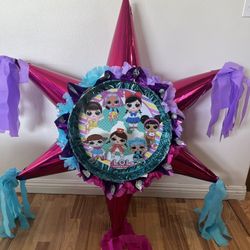 LOL Dolls 3D Star Pinata 