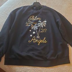 NEW Palm Angels Logo Sweater Mens Size M