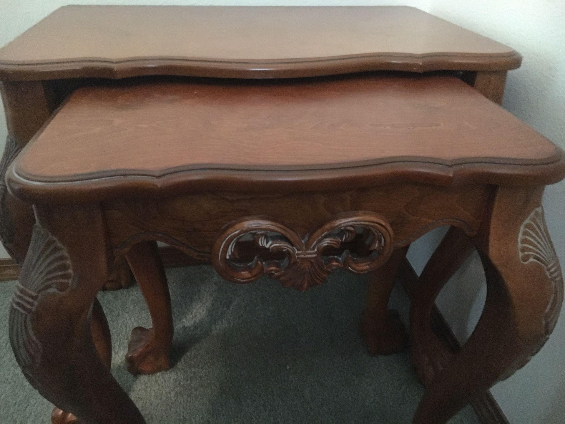 Unique side table set