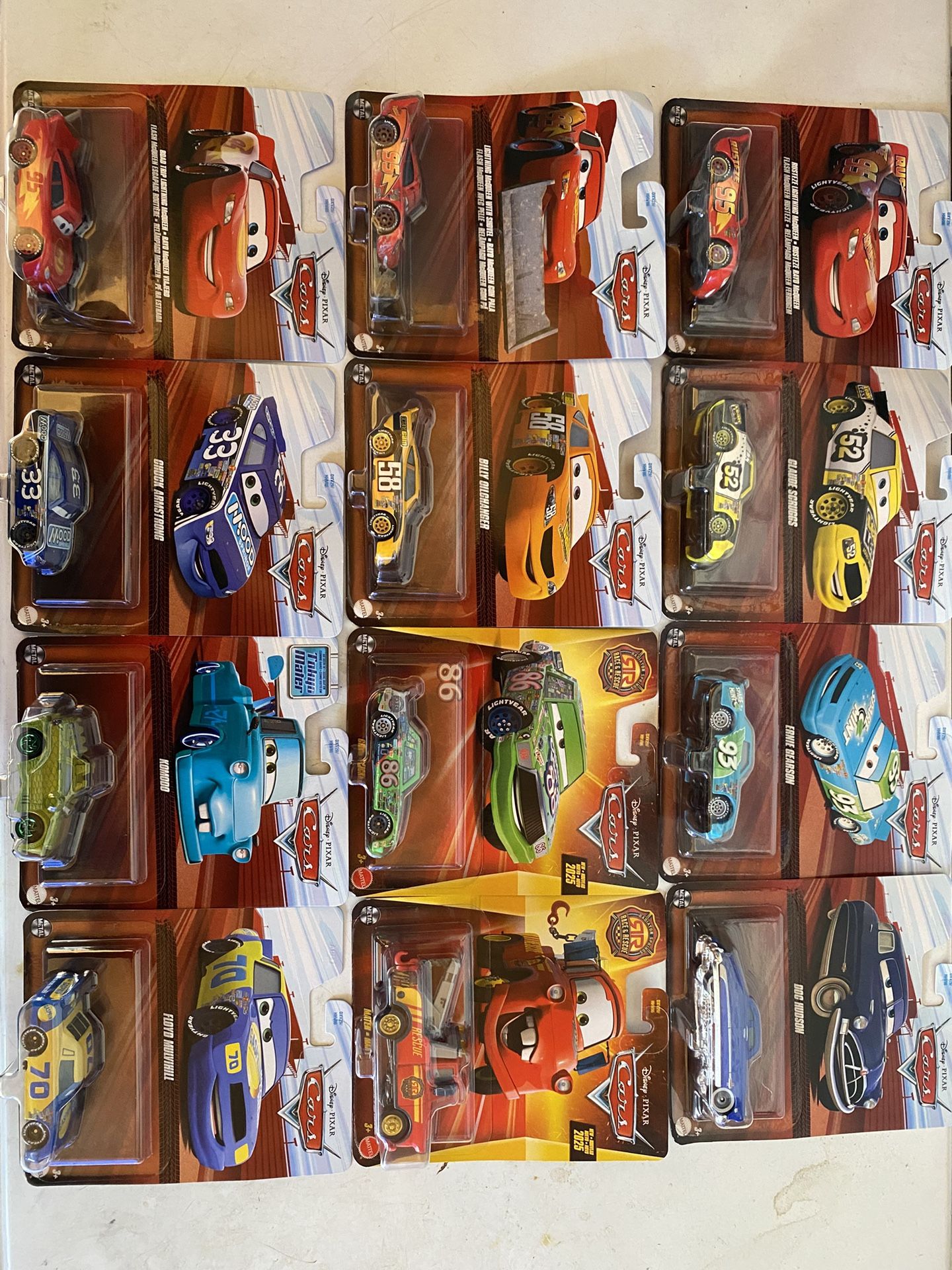 Collection Of Pixar CARS
