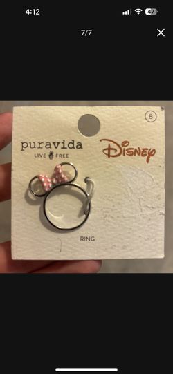 PURAVIDA *live🍍free* DISNEY Mickey & Minnie Mouse Ring
