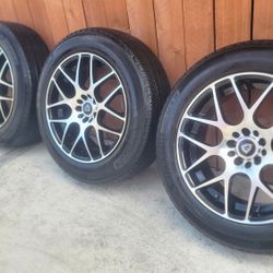 Rines 18 d 5 hoyos para rav4 Honda nissan murano roge cra y muchos mas