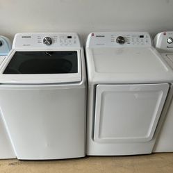 Samsung washer and dryer set new 