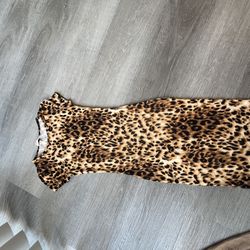 Cheetah Skin Tight Dress