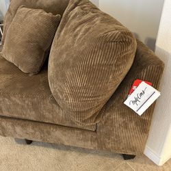 Small Tranle Shaped Sofa New $75
