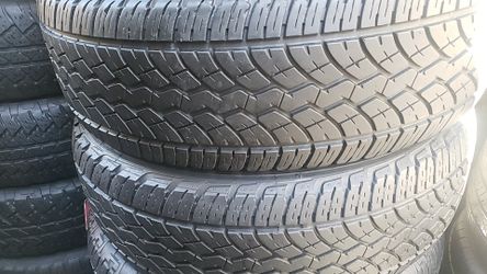 Two matching tires for sale 265/70/17