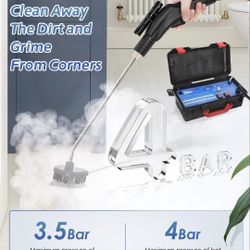 Hapyvergo 1700 Watt High Pressure Steam Cleaner 