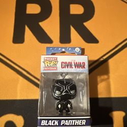 Pocket Pop Keychain Black Panther