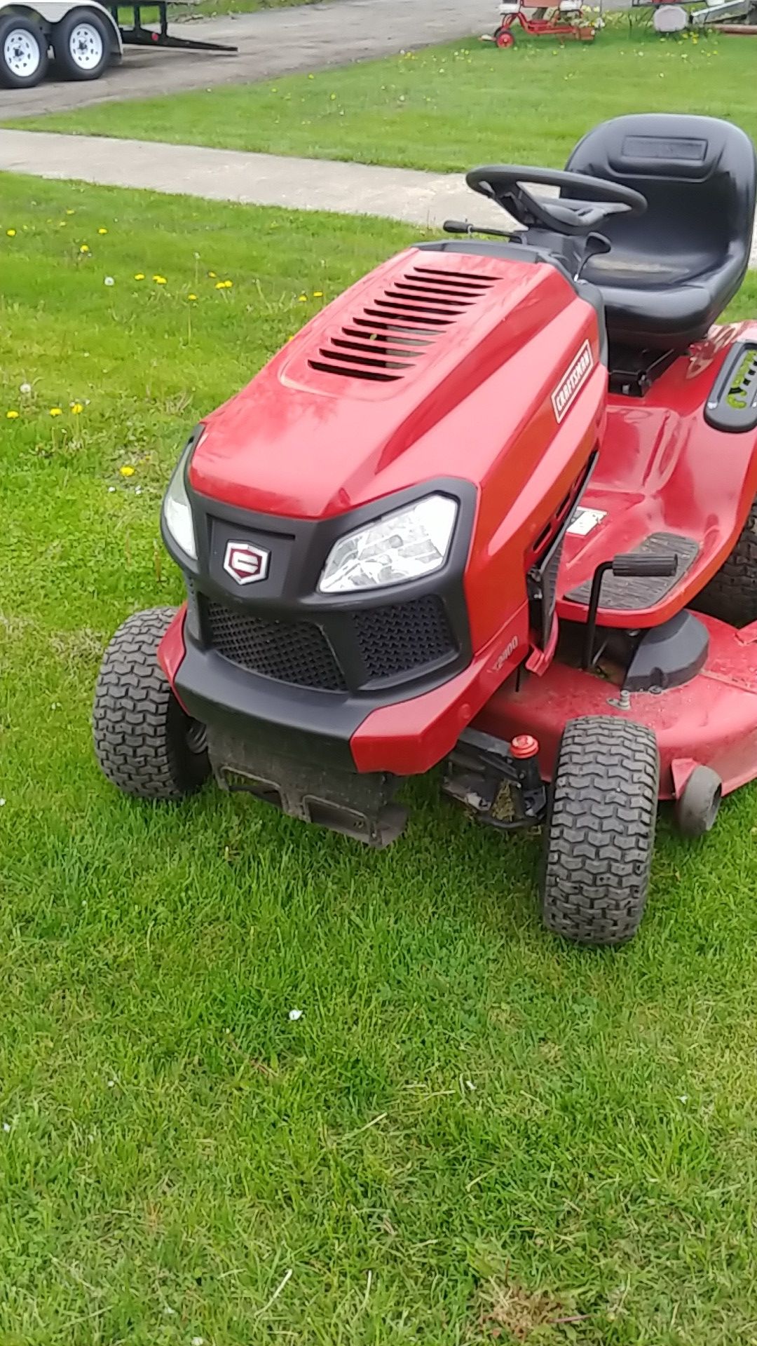 Craftsman T2400 Riding lawnmower for Sale in Franklin Park, IL OfferUp