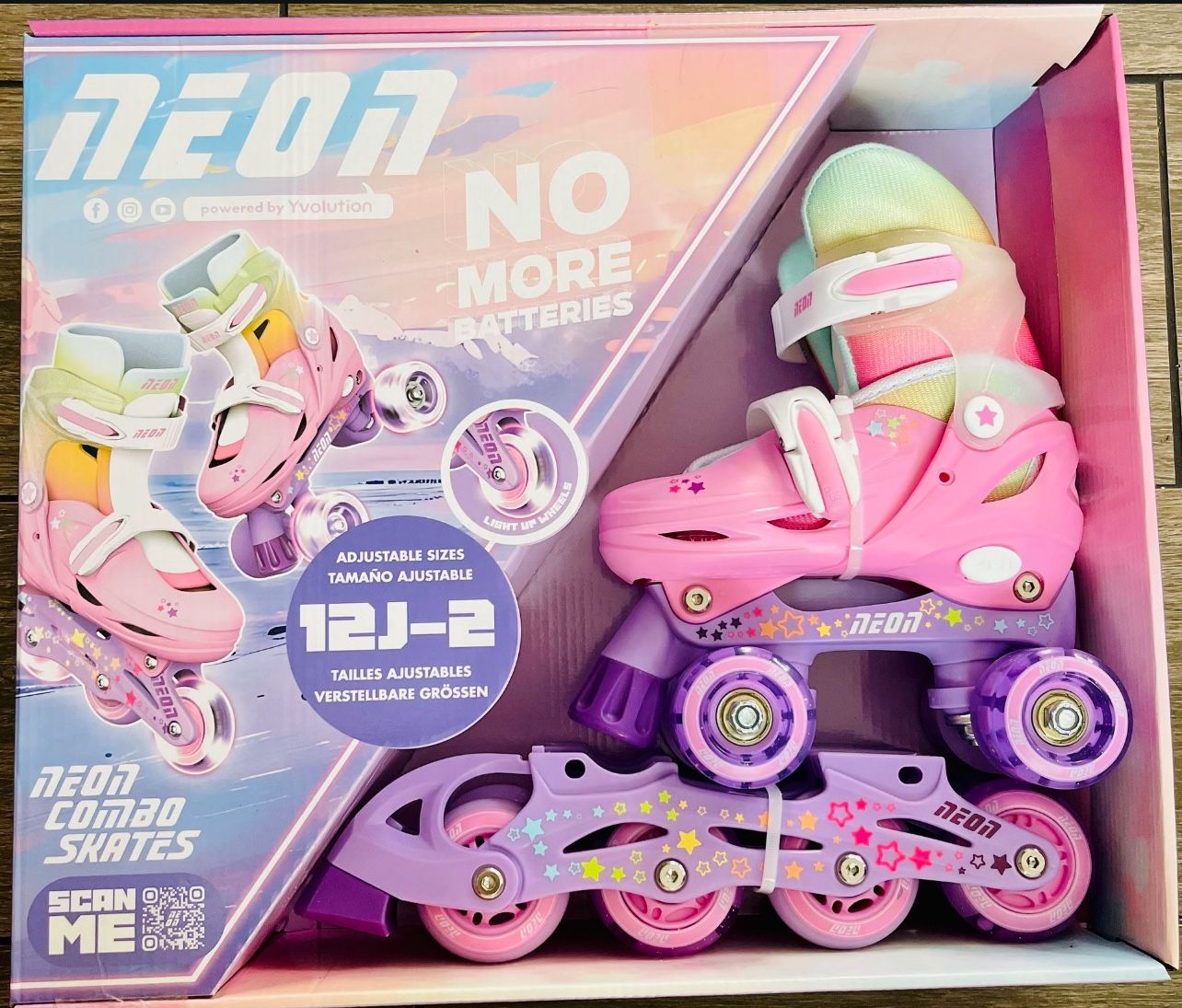 Yvolution Combo Skates For Girls