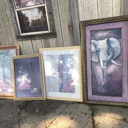 Framed pictures