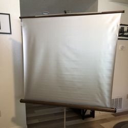 Movie Screen Proyector . 50”x50 Vintage 