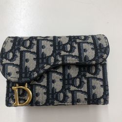 Christian Dior Cloth Wallet