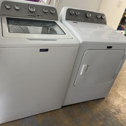 Set  Washer And Dryer Maytag Working Good 