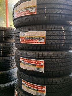 Tengo un set de llantas nuevas 235 60 18 de la marca arroyo